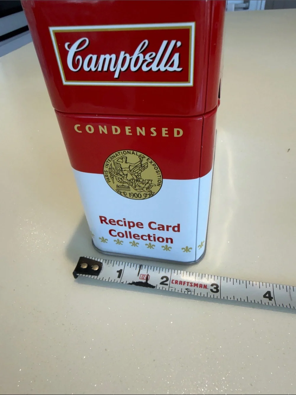 Campbell's Red & White Recipe Card Collection Tin